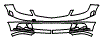 2011 Mercedes Benz C300 Luxury Bumper and Luggage Area Kit - PPF