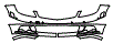 2010 Mercedes Benz C300 Bumper and Luggage Area Kit - PPF