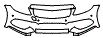 2017 Mercedes Benz C-Class Coupe Bumper Kit - PPF