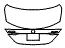 2016 Mercedes Benz C-Class Sedan Trunk Lid Kit - PPF