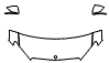 2017 Mercedes Benz C-Class Cabriolet Hood, Fender and Mirror Kit - PPF