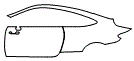 2022 Mercedes Benz C-Class Coupe Door and Rear Fender Kit - PPF