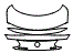 2017 Mercedes Benz C-Class Coupe Trunk Lid Kit - PPF