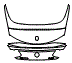 2020 Mercedes Benz C-Class Cabriolet AMG C43 Trunk Lid Kit - PPF