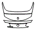 2022 Mercedes Benz C-Class Cabriolet  Base Trunk Lid Kit - PPF