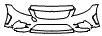 2022 Mercedes Benz C-Class Coupe  AMG Line Bumper Kit - PPF