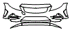 2023 Mercedes Benz C-Class Cabriolet Bumper Kit - PPF