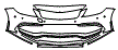 2017 Mercedes Benz C-Class Coupe Bumper Kit - PPF