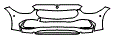 2025 Mercedes Benz C-Class Sedan 300 Base Bumper Kit - PPF