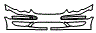 2006 Mercedes Benz C350 Bumper Kit - PPF