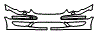 2006 Mercedes Benz C350 Bumper Kit - PPF