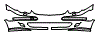 2006 Mercedes Benz C350  Sedan Bumper Kit - PPF