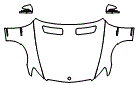 2010 Mercedes Benz CL63 Full Hood, Fender and Mirror Kit - PPF
