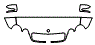 2005 Mercedes Benz CL600 Base Hood, Fender and Mirror Kit - PPF