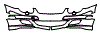 2005 Mercedes Benz C320 Bumper Kit - PPF