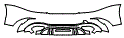 2018 Mercedes Benz SL Roadster 450 Rear Bumper Kit - PPF