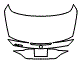 2020 Mercedes Benz SL Roadster 550 Trunk Lid Kit - PPF