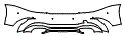 2018 Mercedes Benz SL Roadster AMG SL63 Rear Bumper Kit - PPF
