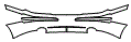 2008 Mercedes Benz SL550 Rear Bumper Kit - PPF
