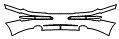 2008 Mercedes Benz SL550 Rear Bumper Kit - PPF