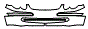 2005 Mercedes Benz CLK320 Cabriolet Bumper kit - PPF