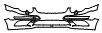 2008 Mercedes Benz CLK550 Bumper and Luggage Area Kit - PPF