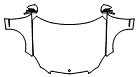 2011 Mercedes Benz E550 Full Hood, Fender and Mirror Kit - PPF