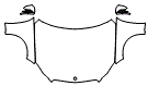 2015 Mercedes Benz E350 Sedan Base Full Hood, Fender and Mirror Kit - PPF