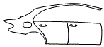 2019 Mercedes Benz E-Class Sedan  Luxury Door and Rear Fender Kit - PPF