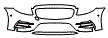 2017 Mercedes Benz E-Class Sedan AMG E43 Bumper Kit - PPF