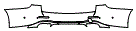 2020 Mercedes Benz E-Class Wagon Rear Bumper Kit - PPF