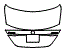 2019 Mercedes Benz E-Class Sedan Trunk Lid Kit - PPF
