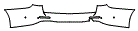 2017 Mercedes Benz E-Class Wagon Rear Bumper Kit - PPF