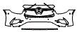 2022 Mercedes Benz E-Class Sedan 350 Bumper Kit - PPF