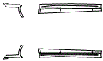 2022 Mercedes Benz E-Class Sedan AMG E63 S Rocker Panel Kit - PPF