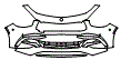 2023 Mercedes Benz E-Class Sedan AMG E63 S Final Edition Bumper Kit - PPF