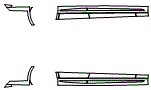 2023 Mercedes Benz E-Class Sedan Rocker Panel Kit - PPF