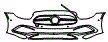 2021 Mercedes Benz E-Class Coupe 450 Base Bumper Kit - PPF