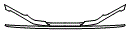 2008 Mercedes Benz E550 Upper Rear Bumper Kit - PPF