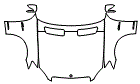 2008 Mercedes Benz S63 Full Hood, Fender and Mirror Kit - PPF