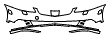 2013 Mercedes Benz S400 HYBRID Base Bumper Kit - PPF