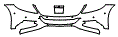 2016 Mercedes Benz S-Class Sedan 600 Bumper Kit - PPF