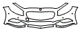 2018 Mercedes Benz S-Class Coupe 560 Base Bumper Kit - PPF