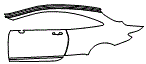 2016 Mercedes Benz S-Class Coupe Rear Fender and Door Kit - PPF