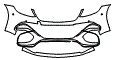 2018 Mercedes Benz S-Class Sedan AMG S63 Bumper Kit - PPF