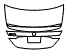 2020 Mercedes Benz S-Class Sedan  Base Trunk Lid Kit - PPF