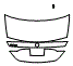 2020 Mercedes Benz S-Class Sedan Trunk Lid Kit - PPF