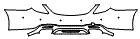 2020 Mercedes Benz S-Class Sedan AMG S63 Rear Bumper Kit - PPF