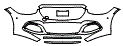 2022 Mercedes Benz Maybach S-Class Bumper Kit - PPF