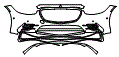 2023 Mercedes Benz S-Class Sedan Bumper Kit - PPF